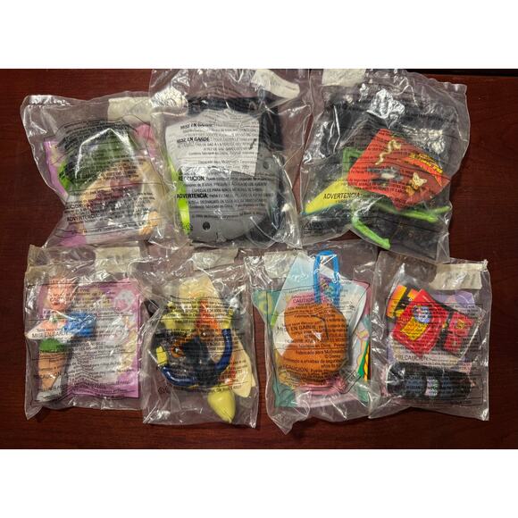 Lot of 7 Vintage McDonalds Happy Meal Toys All Unopened & New - Picture 4 of 7